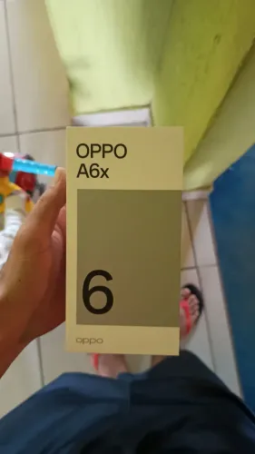 Vendo oppo A6x 1 mês de uso...com nota fiscal todo original