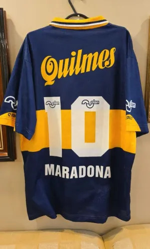 Camisa do Boca Juniors - Original da Época - Maradona