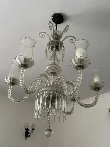 Lustre  pendente cristal antiguidade 