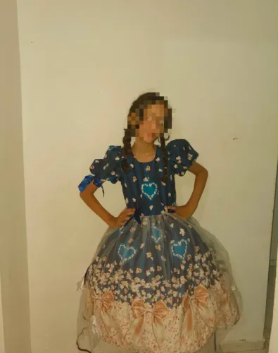 Vestido Rainha da pipoca 