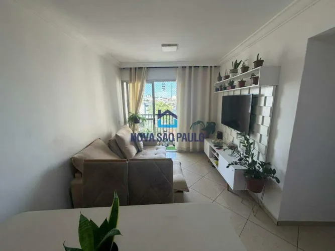 Apartamento 64m² - 3 Quatos, 1 Vaga - Jardim Botucatu