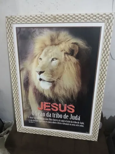Quadro o leão da tribo de Judá