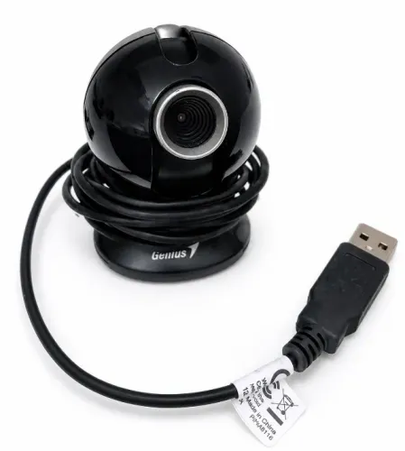 Webcam Genius iLook300 USB Sensor VGA Vintage Ideal para PCs Retrô e Projetos