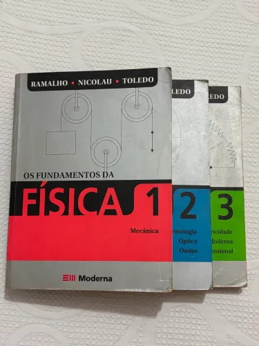 Fundamentos da Física 1,2 e 3
