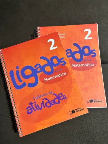 Kit Matemática 2º Ano (Livro Didático + Caderno de Atividades) - Para Reforço Escolar!