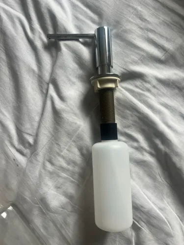 Dosador de Sabão Franke de Embutir e Sobrepor Em Aço Inox Cromado Alto Brilho 250ml 08326