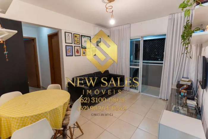 Apartamento- 2 quartos, 1 suíte, 57m², 1 vaga- Parque Amazônia