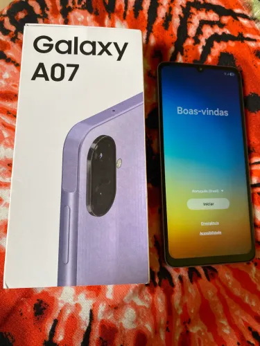 Celular Samsung A07 Novo garantia