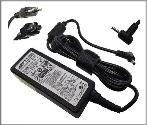Fonte Samsung np535u3c 19v 2.1a pino fino para notebook Novo