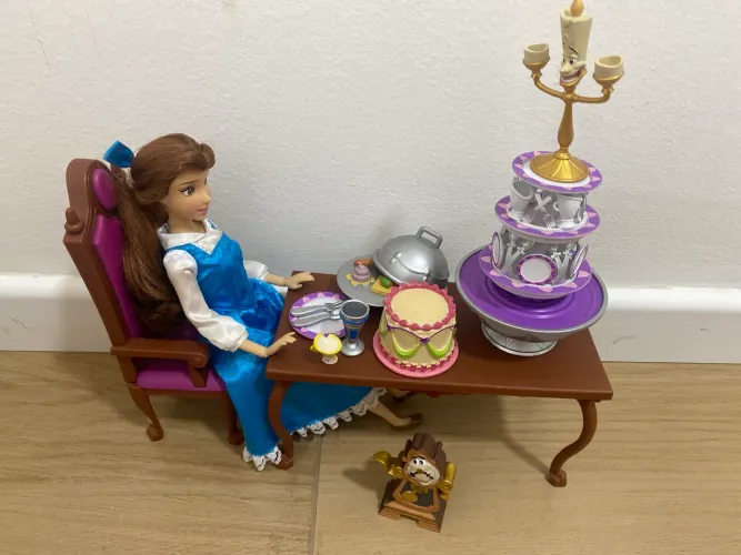 Playset A Bela e a Fera original Disney Store 