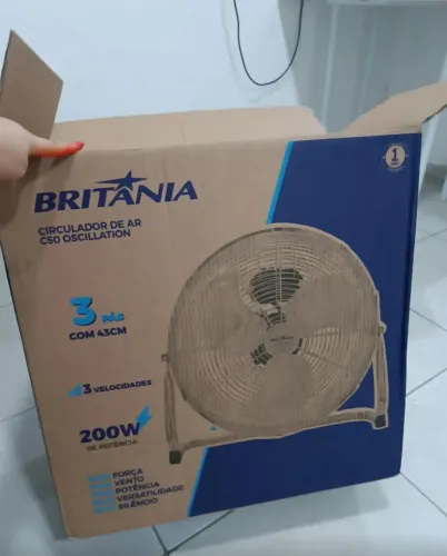 Ventilador/Circulador de Ar Britânia C50 Oscillation 127v