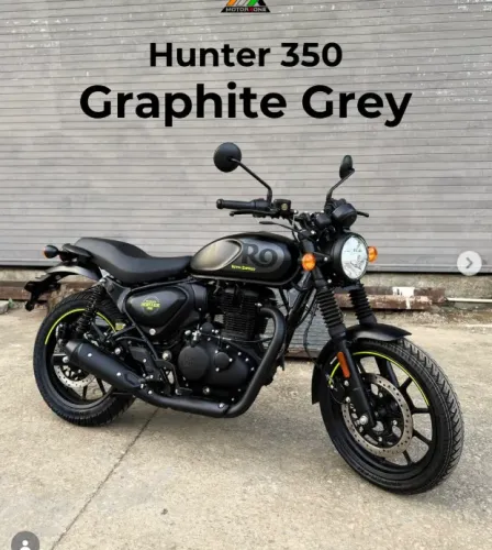 Hunter 350cc Grafite Grey 2027 - Duvallyer Rodrigues - 21 9 9271 71 82 - Royal Enfield