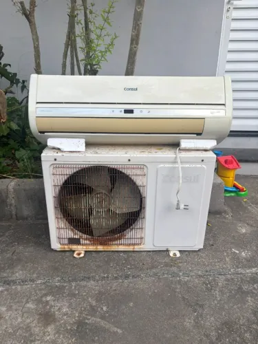  Ar Condicionado Split Consul 9000 BTUs - Funcionando (Com gás recolhido)