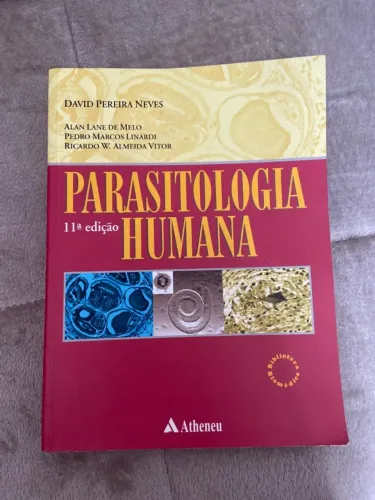 Parasitologia Humana 11ª Edição - David Pereira Neves - Bom Estado