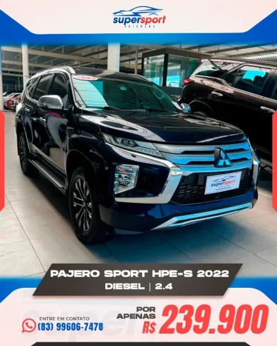 Mitsubishi Pajero Sport HPE-S 2.4 4X4 Diesel AUT 2022
