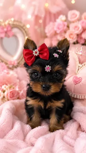 York feminha e machinho micros/ pais com pedigree/ contrato compra e venda