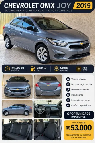 Chevrolet Joy Plus 1.0 8V 4P Flex MEC 2020