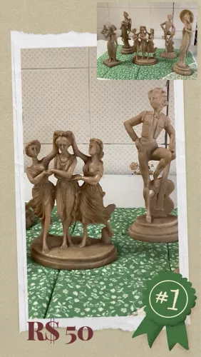 Peças vintage para decoração