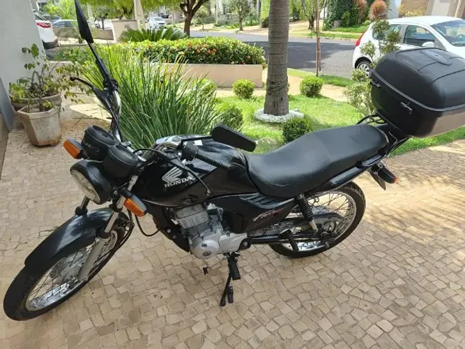 Honda CG 125 KS 2013 Preta - Revisada