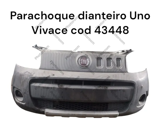 Parachoque traseiro uno vivace 
