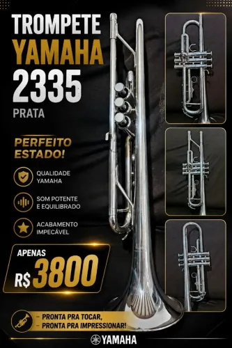 TROMPETE YAMAHA YTR 2335 LEGITIMO