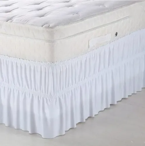 Saia para Cama Box Casal com Elástico Ajustável