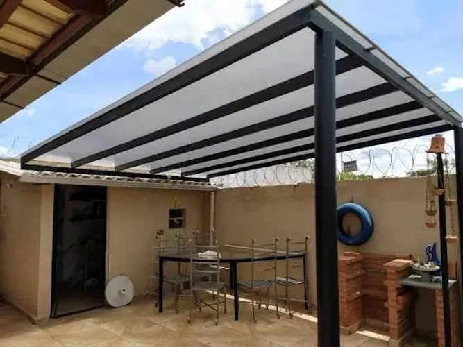 Pergolado alumínio policarbonato