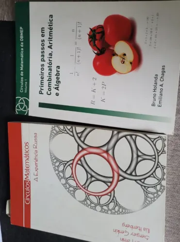 Livros para obmep: Circulos matemáticos e primeiros passos em combinatória