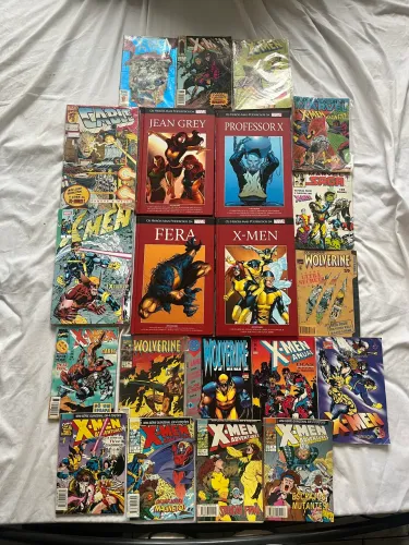 Lote de Gibis/HQS X-Man - Marvel Comics 