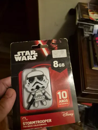 Pen drive star wars stormtrooper 8 gb (lacrado )
