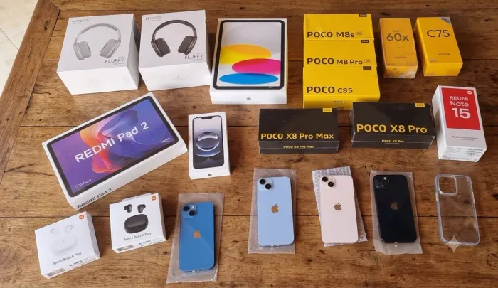 Celulares e tabletes 