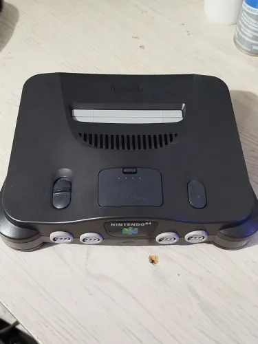 Nintendo 64 completo na caixa 