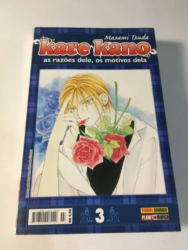 Livro manga -kare kano n 3