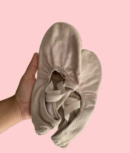 Sapatilha de ballet Strech Glove Foot, rosa chiclete na cor rosa chiclete 