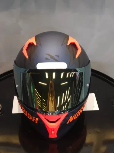 Capacete Norisk Flow - BLUE/ORANGE