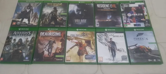 Vendo jogos Xbox One (apenas R$75,00) - Leia a descrição