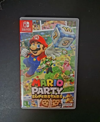 Promoção Jogo Mario Party Superstars Nintendo Switch( ACEITO CREDISHOP)