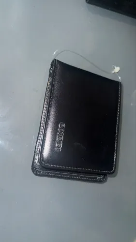 CARTEIRA COURO PRETA 