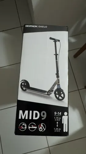 Patinete mid 9 com freio ( nunca foi usado )