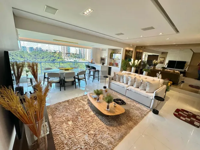 Apartamento de Luxo em Patamares, Salvador-BA: 2 quartos, 1 suíte, 110m², móveis planejado