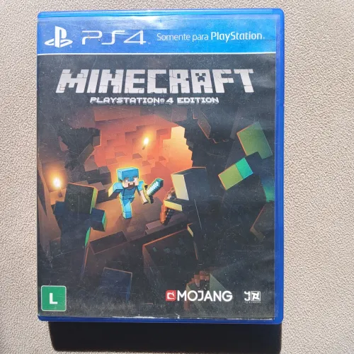Jogo MINECRAFT PS4 EDITION MIDIA FISICA PS4