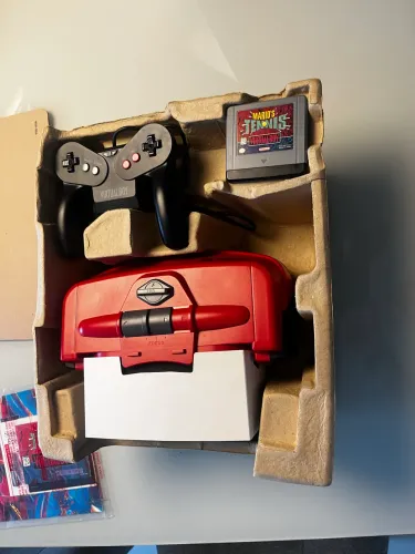 NINTENDO VIRTUAL BOY AMERICANO - COMPLETO NA CAIXA + JOGO ORIGINAL + MANUAIS