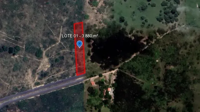 Terreno de 3.880 m² na Av. Antônio Rosalvo Bittencourt Chaparral, Feira de Santana