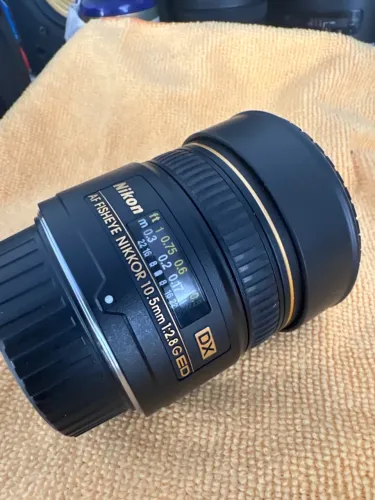 Lente Nikon fisheyes 10.5