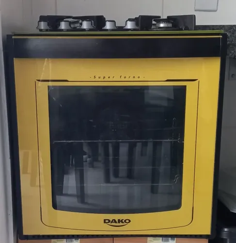 Fogão de imbutir 04 bocas marca Dako