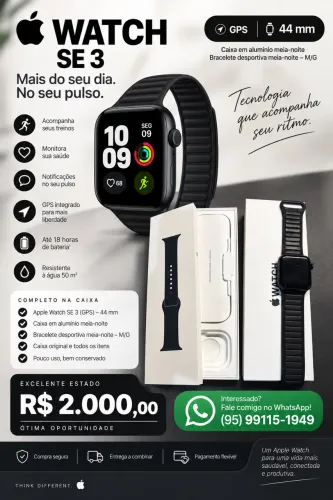 Apple Watch SE 3 GPS + Celular 44mm