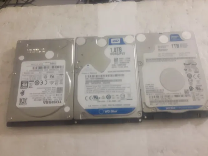 HD notebook 1T saudáveis