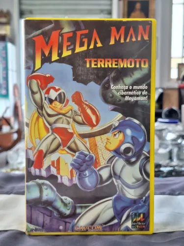 VHS Raro Mega Man Terremoto