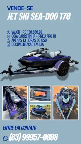 Jet-ski sea doo se 170 2025