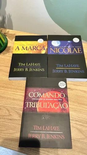 3 livros da série deixados para trás: a marca, Nicolae, Comando tribulação